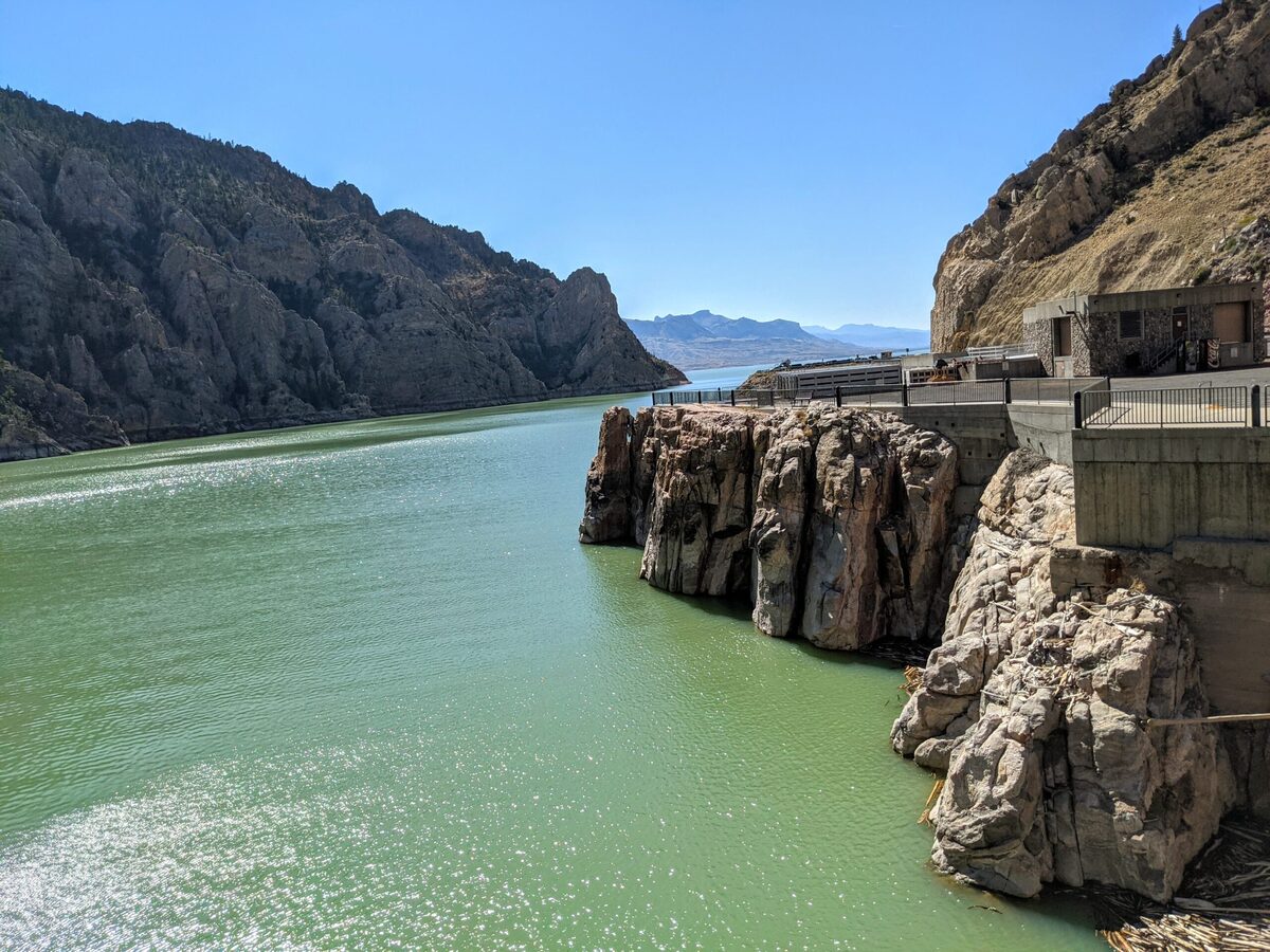  The Buffalo Bill Reservoir is the centerpiece of Buffalo Bill State Park. Photo credit: Cindy Richards 