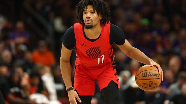 Report: Blazers G Shaedon Sharpe (knee) out 6 months 