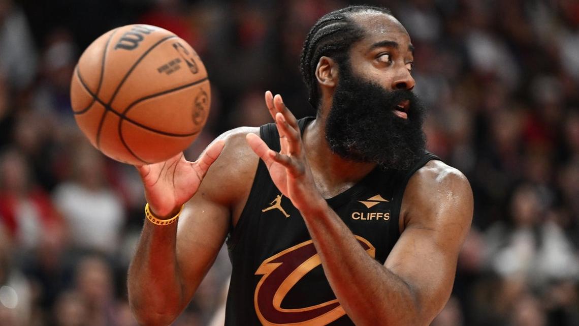 James Harden's turnover issues plaguing Cavaliers vs. Raptors 