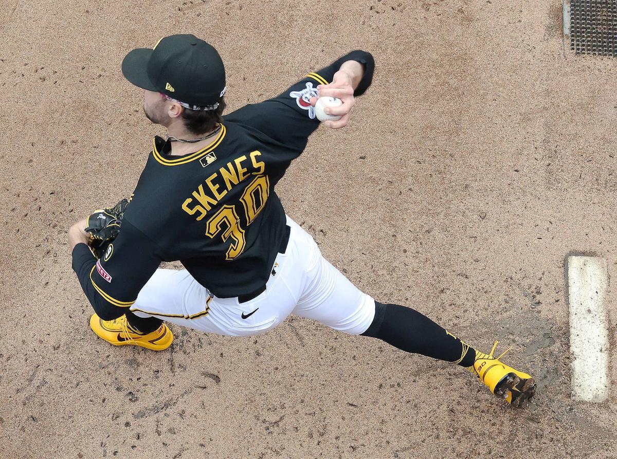  Paul Skenes continues separating himself atop fantasy baseball starting pitcher rankings entering May 2026. Charles LeClaire-Imagn Images