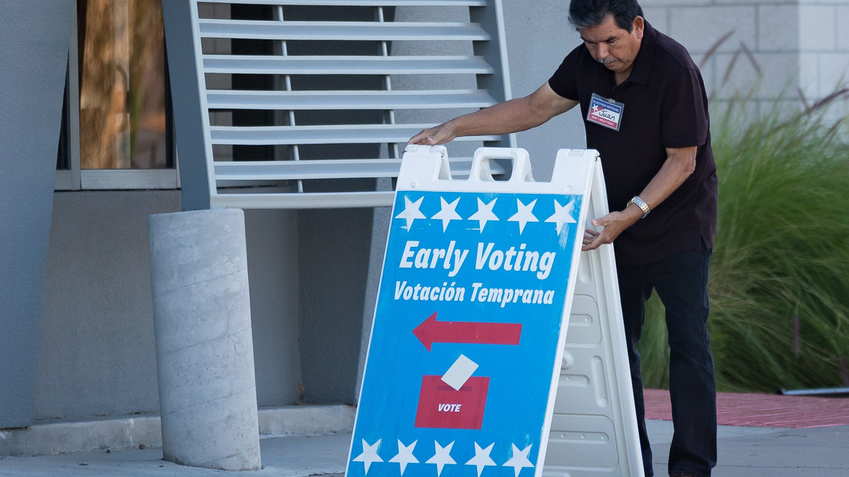 Nevada Dems hold 5-point turnout lead over Republicans in early voting ...