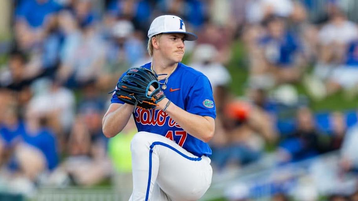  Aidan King will now be Florida's Friday starter. | Kyle Lander / Florida Gators on SI 