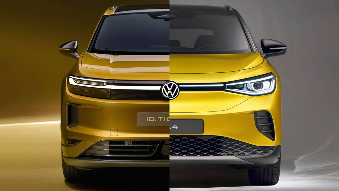 Volkswagen ID. Tiguan Vs. Volkswagen ID.4: 5 Big Changes That Matter