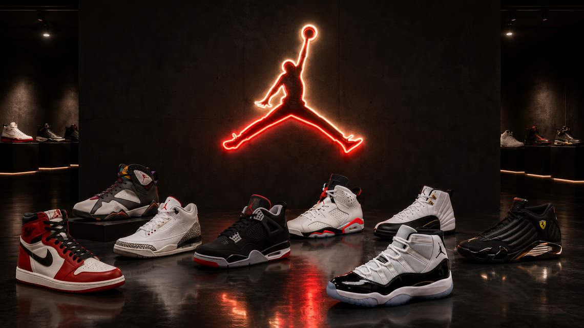 Every Original Air Jordan Colorway: AJ1 to AJ14 Archive