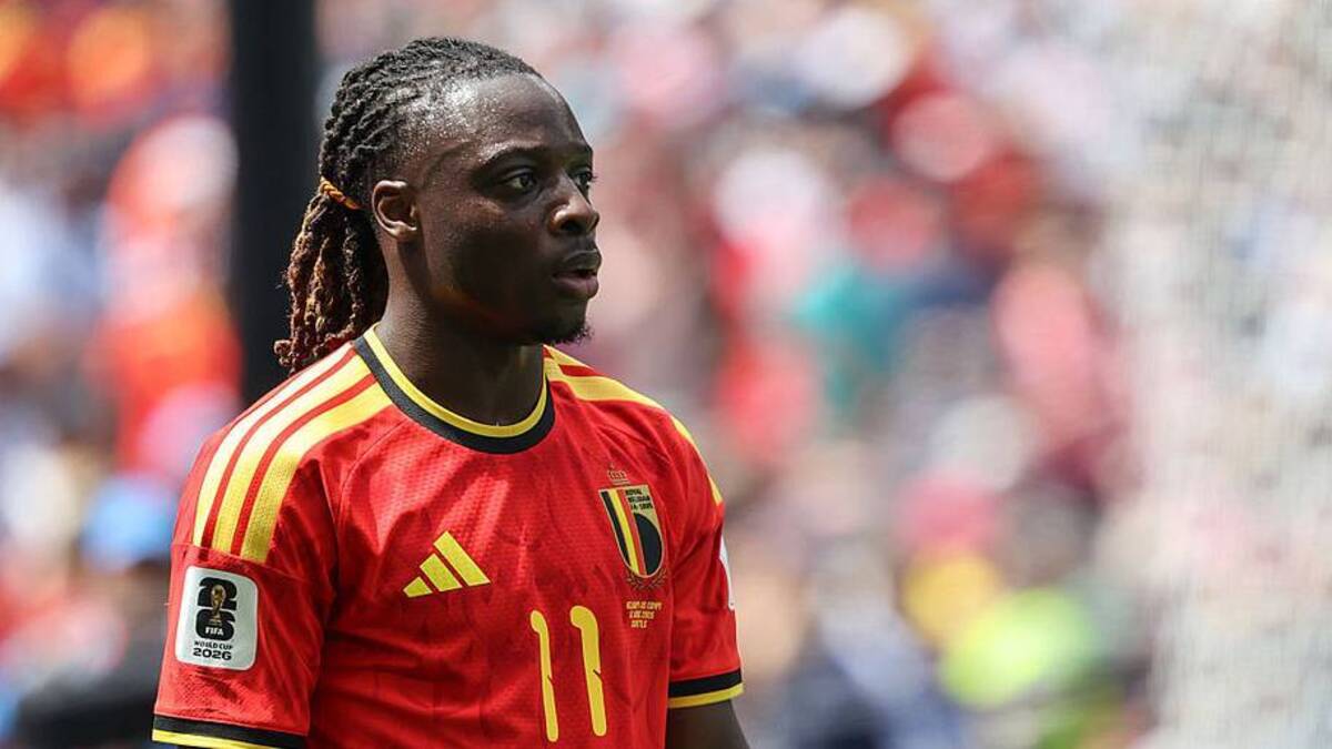  Jérémy Doku will miss the clash against Iran. | Al Sermeno/ISI Photos/Getty Images 
