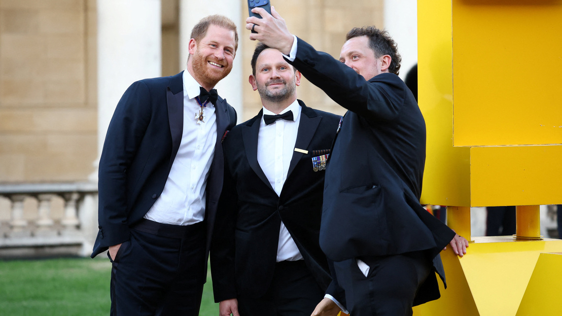 Prince Harry makes first public appearances since return to UK