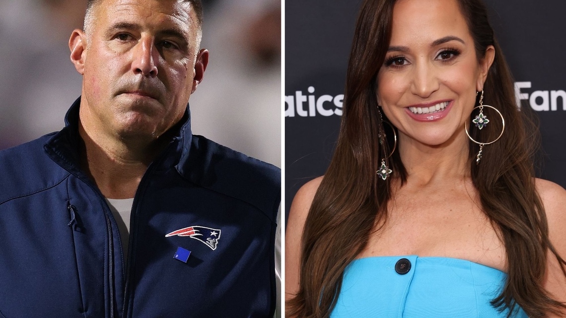 Patriots Coach Mike Vrabel Has Awkward Response to Dianna Russini Report 