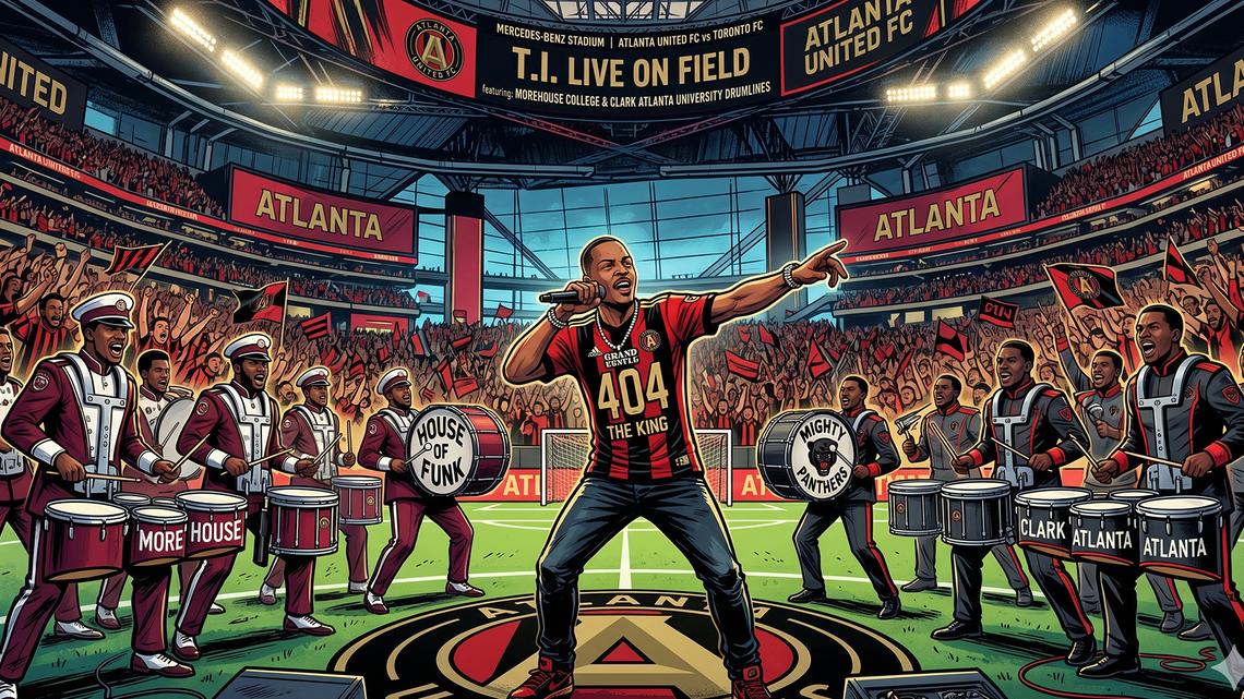 T.I. to perform with HBCU drumlines at Atlanta United match 