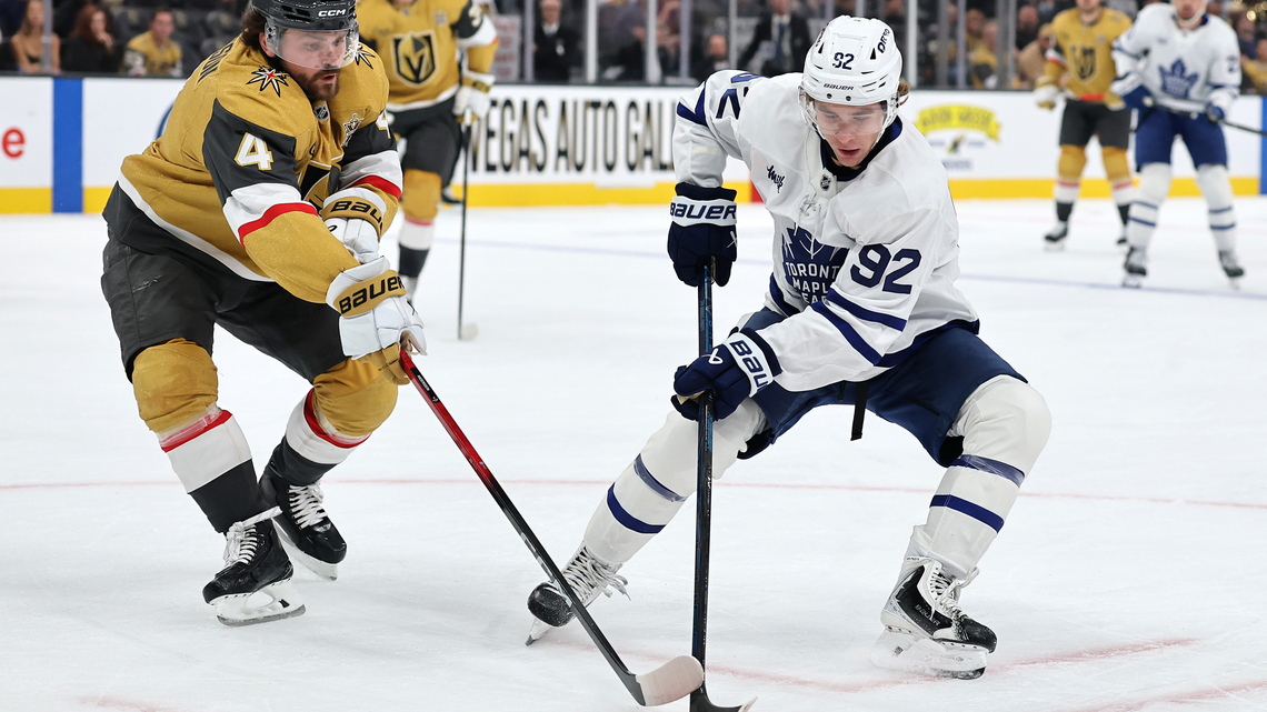 Golden Knights rally from early deficit, defeat Leafs in shootout 