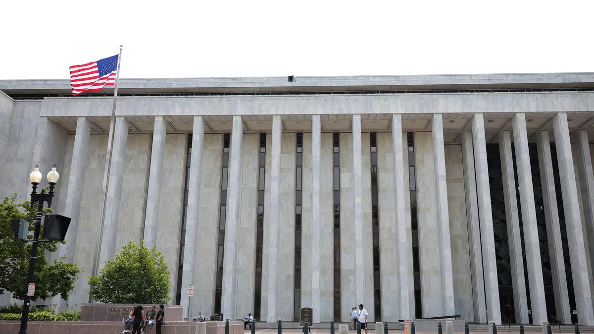 The Library of Congress on May 12, 2025, in Washington, D.C. (Kayla Bartkowski/Getty Images/TNS)