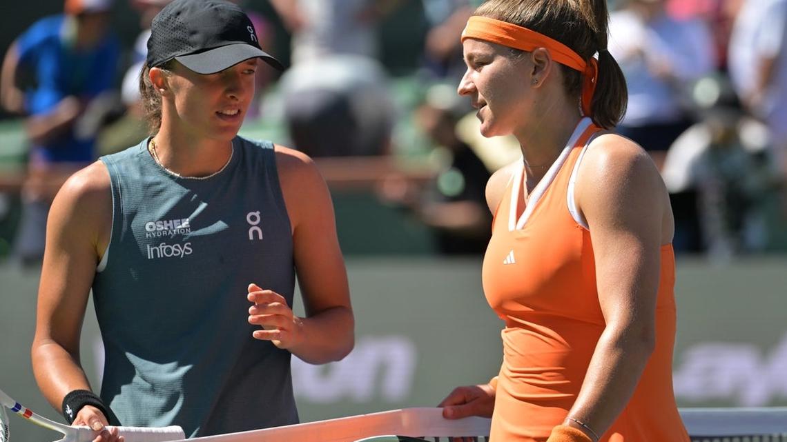 Desert queen Iga Swiatek moves into quarters at Indian Wells 