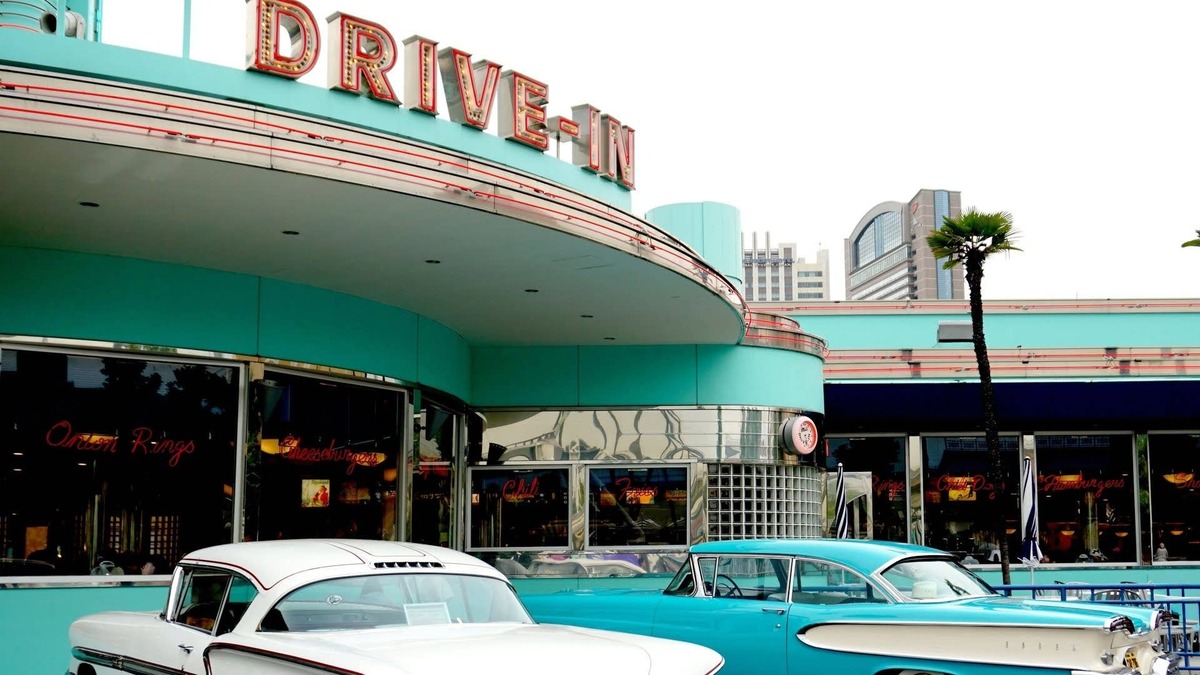  Drive-ins became popular along with the car. Shutterstock