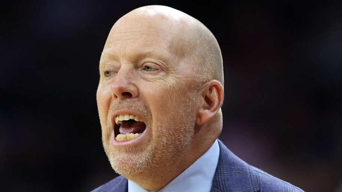  Mar 22, 2026; Philadelphia, PA, USA; UCLA Bruins head coach Mick Cronin reacts in the first half during a second round game of the men's 2026 NCAA Tournament at Xfinity Mobile Arena. Mandatory Credit: Bill Streicher-Imagn Images | Bill Streicher-Imagn Images 