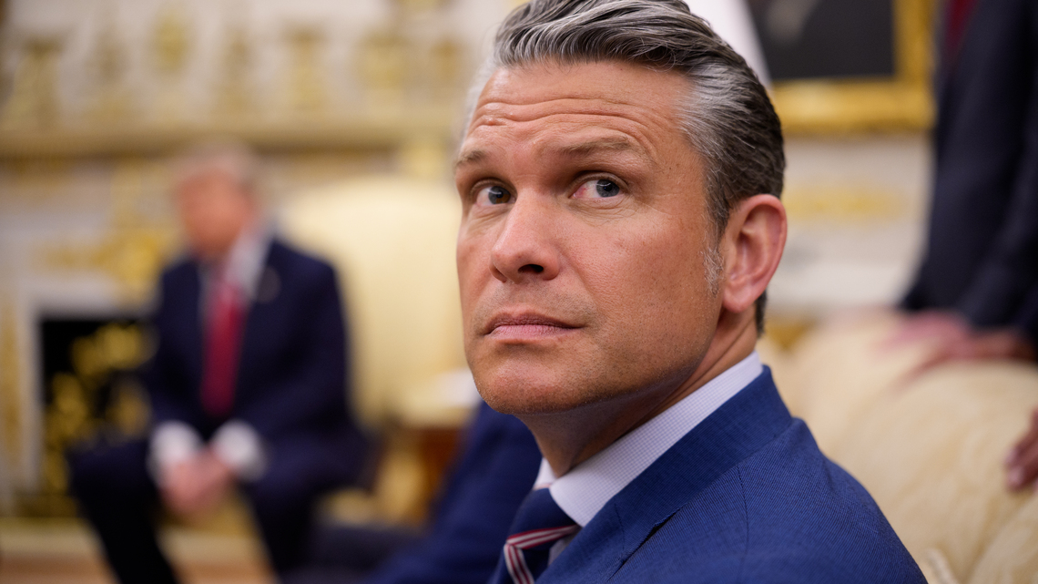 Pete Hegseth Loses Support Among Republicans Amid Reported Trump Feud 