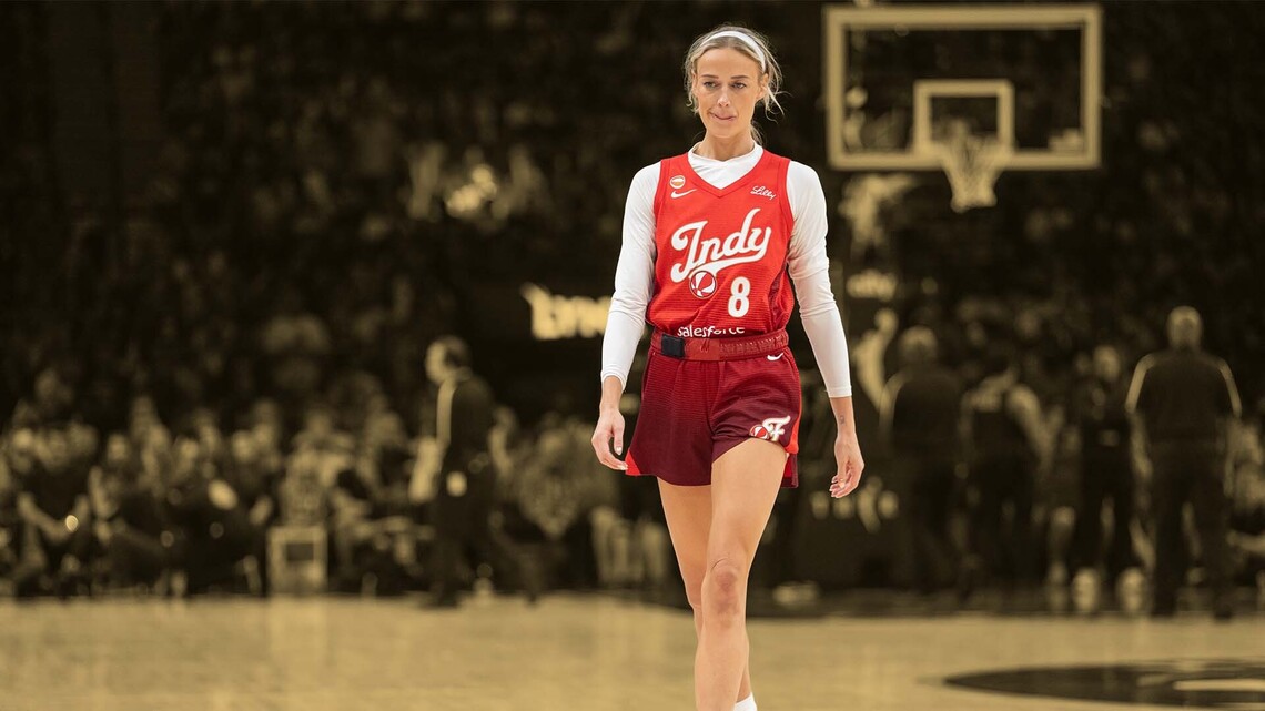 "You have to treat your body like a Ferrari" - Sophie Cunningham explains the grind behind being a WNBA player 