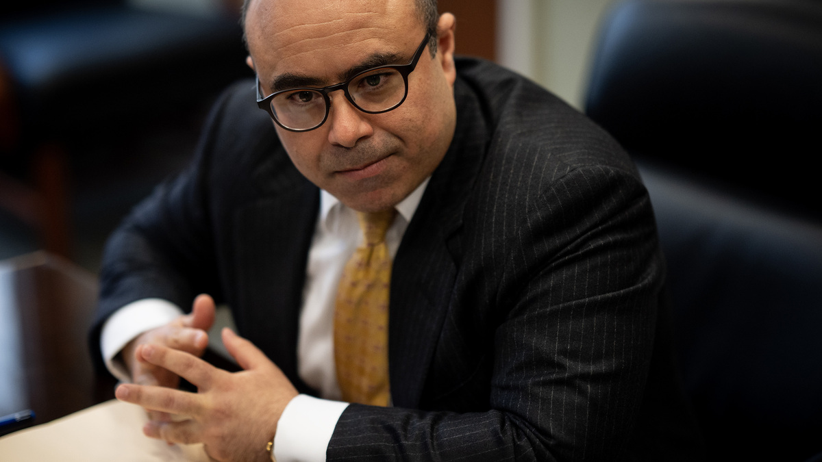 U.S. Attorney Andrew Boutros at his office in the Dirksen U.S. Courthouse, April 29, 2025, in Chicago. (E. Jason Wambsgans/Chicago Tribune/TNS)