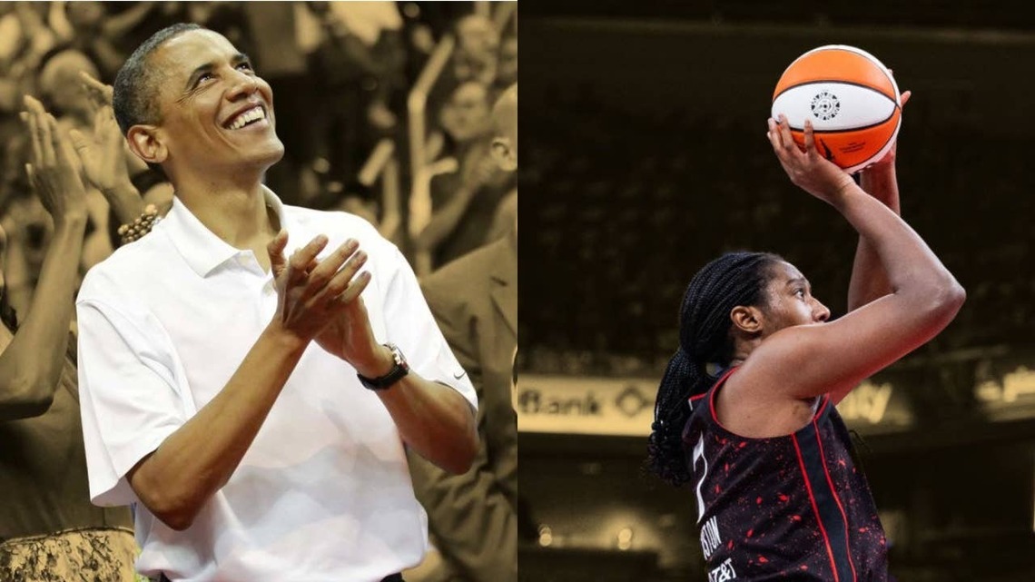 Aliyah Boston was ecstatic about Barack Obama visiting WNBA All-Star practice: "It was dope" 