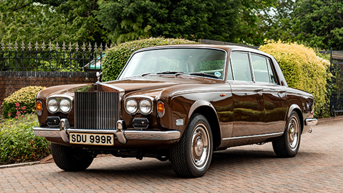 The 1977 Silver Shadow I Rolls-Royce. (H&H Classics via SWNS). 