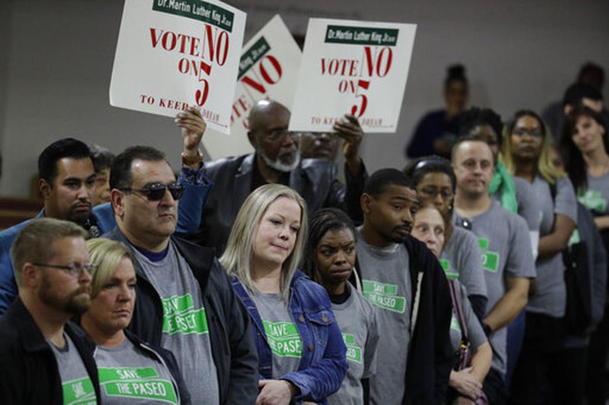 Days before the November election, members of Save The Paseo staged a silent protest during a rally at Paseo Baptist Church to keep the name of the street Dr. Martin Luther King Jr. Boulevard. In the end, the Save The Paseo advocates won.