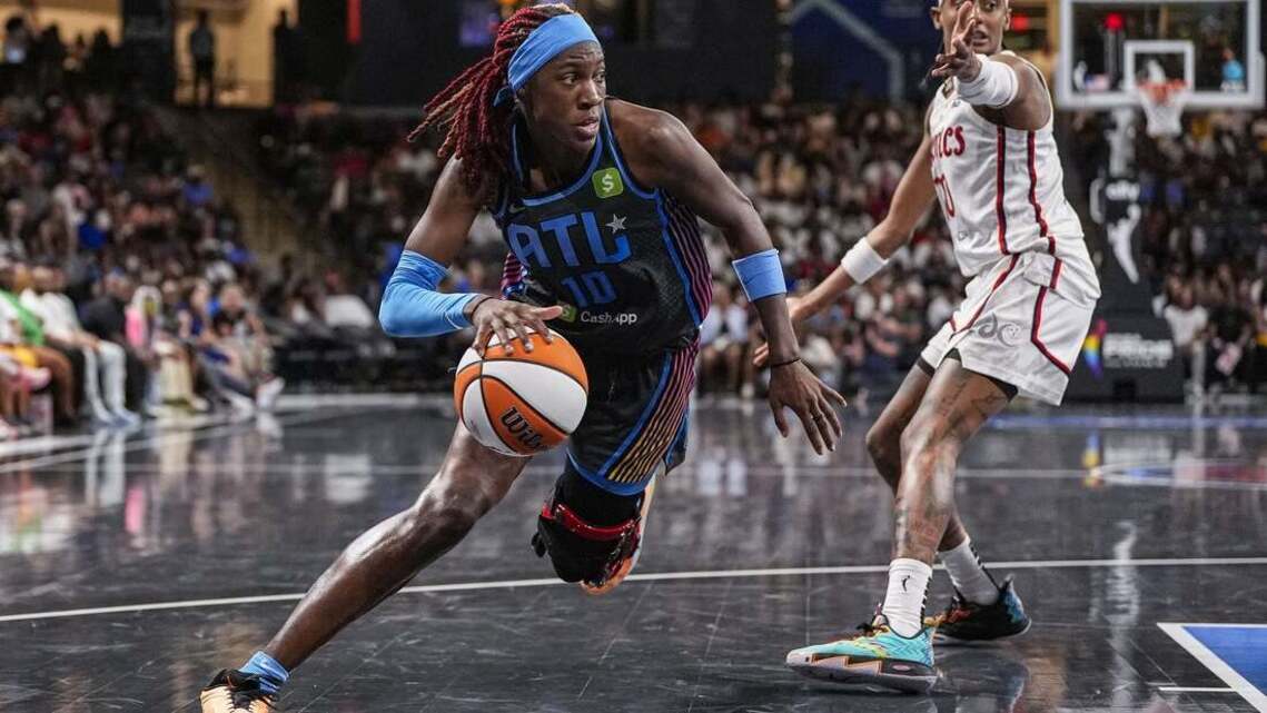 East-leading Dream pull away in second half, crush Mystics 