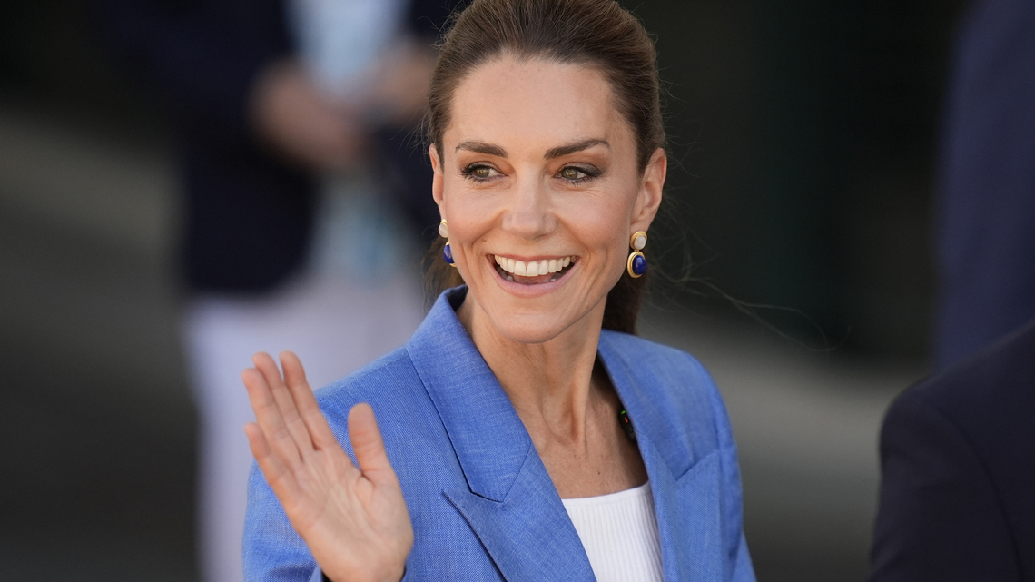 Kate Middleton's Plaid Midi Skirt Look Is Just $40 on Amazon 