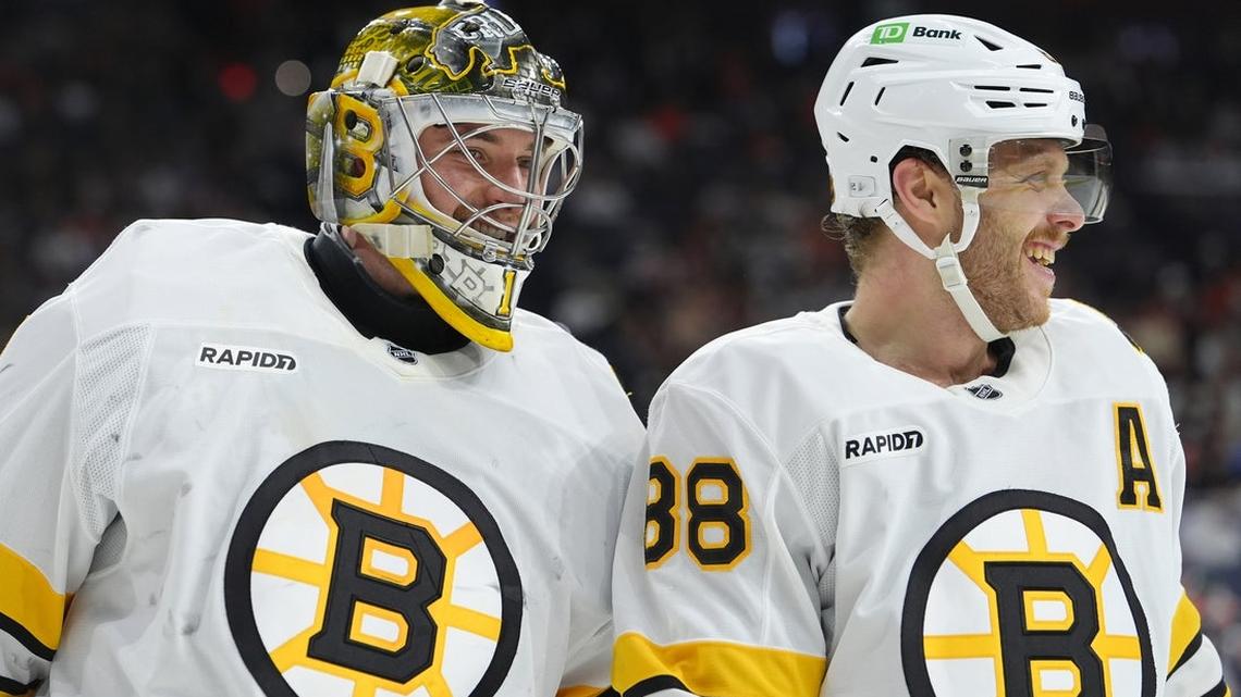 Surging toward postseason, Bruins battle playoff-bound Stars 