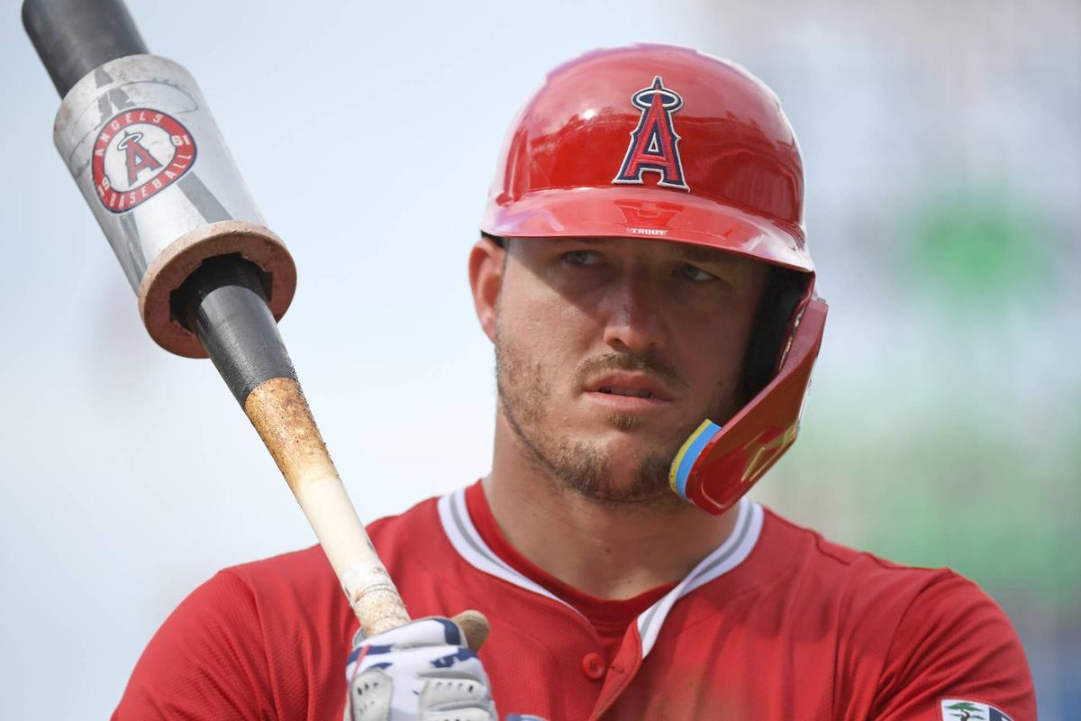  Mike Trout's exceptional hard-hit consistency continues rewarding fantasy managers willing to ignore misleading early batting averages. © Eric Hartline-Imagn Images