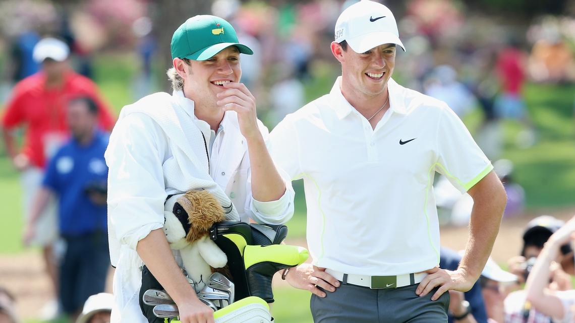 Remember When Niall Horan Caddied for Rory McIlroy - and Fell on Live TV? 