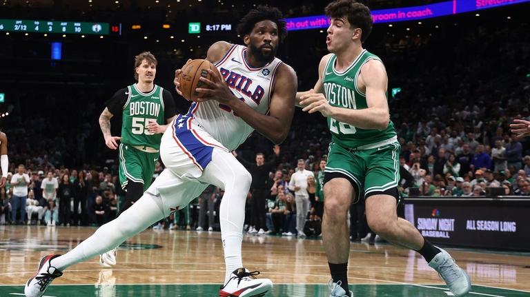 Joel Embiid, 76ers knock out second-seeded Celtics 