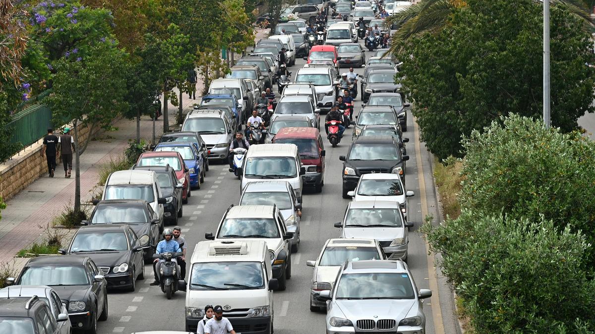Residents flee their homes after Israel ordered attacks on the southern suburbs of Lebanon's capital Beirut on Monday, June 1, 2026. Israel's defense minister said on June 1 there would be "no calm in Beirut" if Hezbollah attacks continued and vowed to establish a military-controlled zone in the area of south Lebanon's Litani River. (Fadel itani/AFP/Getty Images/TNS)