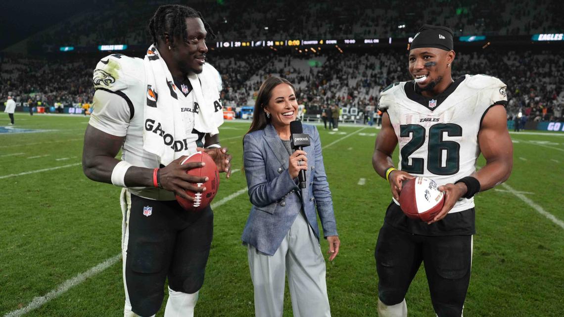 Saquon Barkley Scares Eagles Fans With Comment About A.J. Brown 