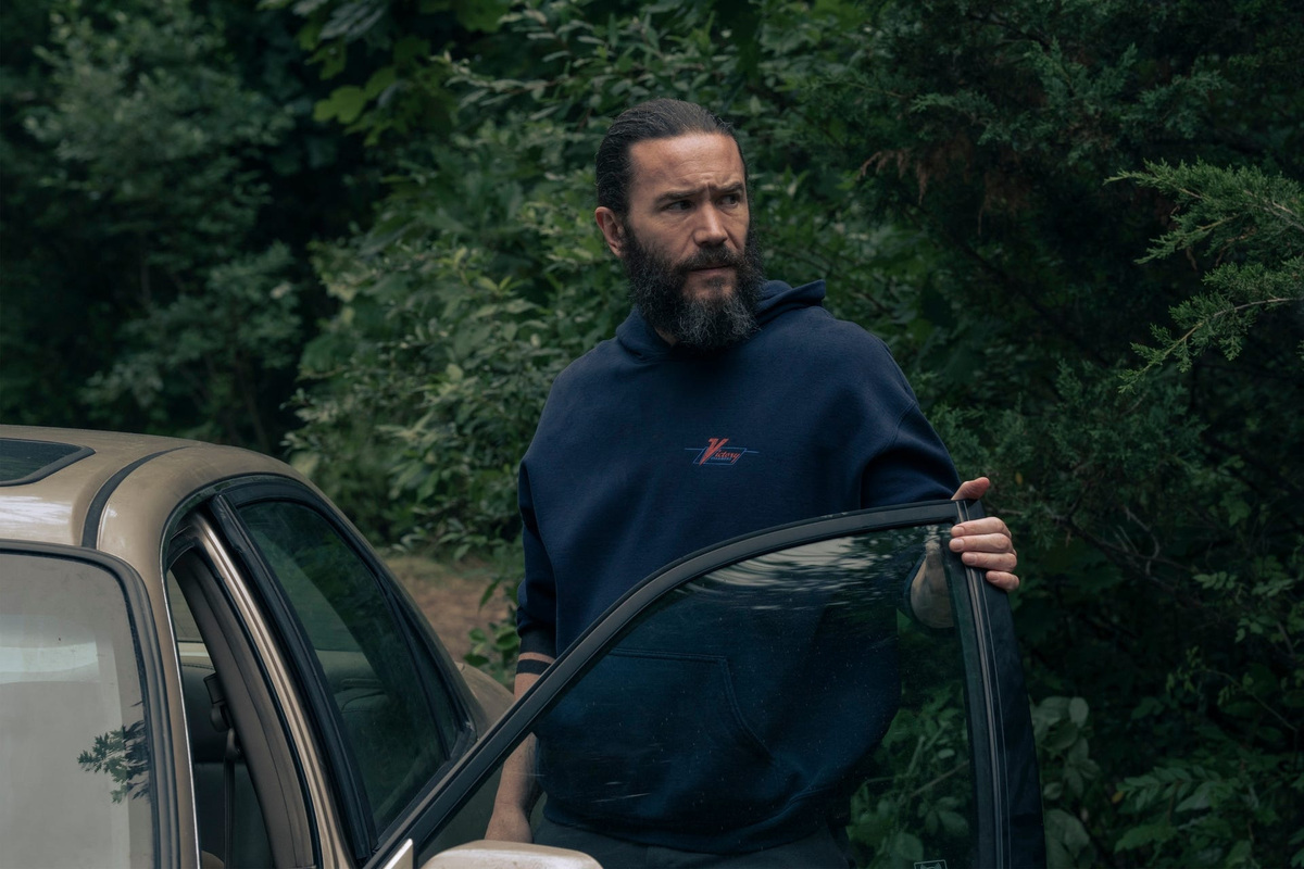 Tom Pelphrey as Robbie in "Task" on HBO.