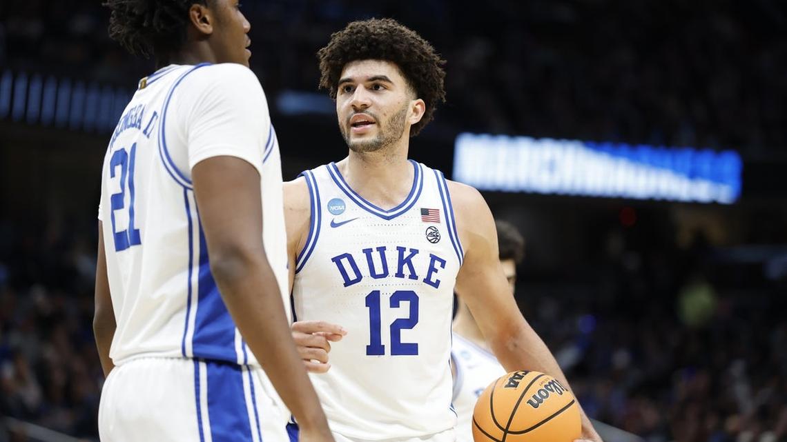 Patrick Ngongba II returning to Duke for junior season 