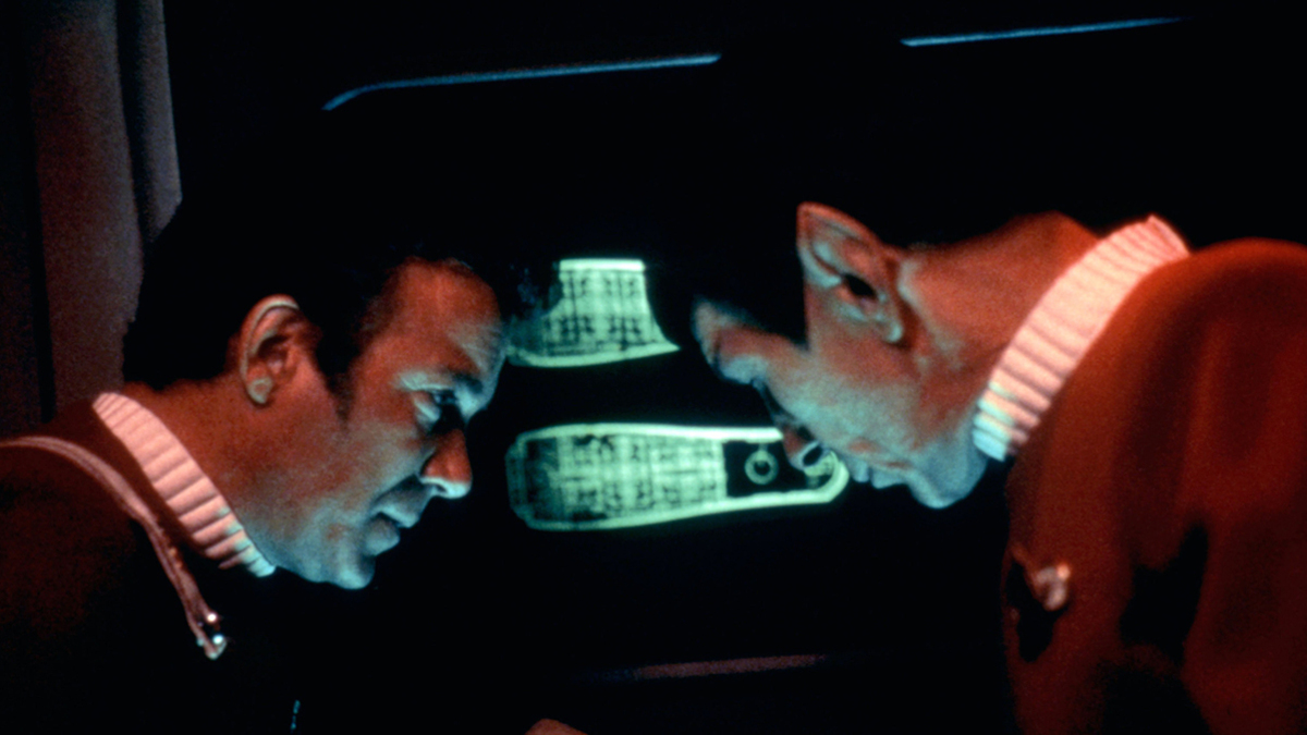 STAR TREK II: THE WRATH OF KHAN, William Shatner, Leonard Nimoy, 1982. ©Paramount/courtesy Everett Collection