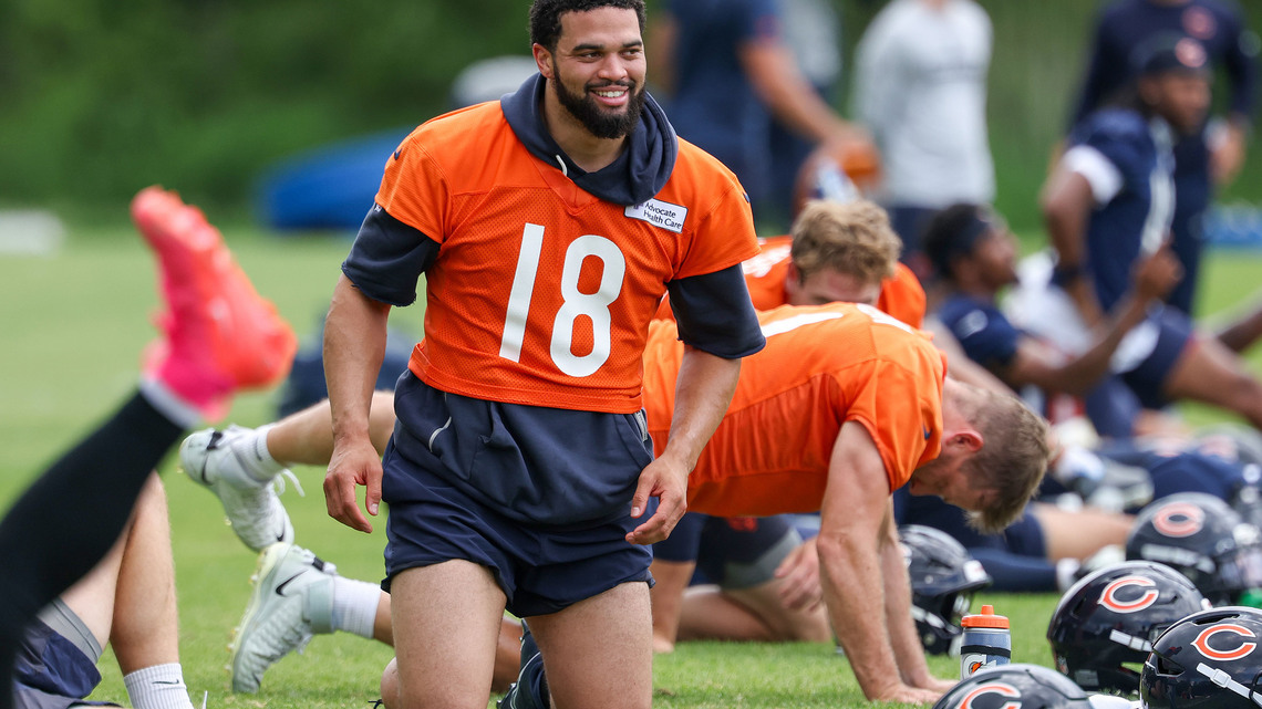 Bears QB Caleb Williams embraces a brighter spotlight entering Year 3: ‘Everybody is looking at you' 