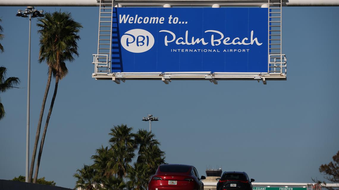 The Palm Beach International Airport is shown in West Palm Beach on Tuesday, Feb. 10, 2026. (Joe Cavaretta/South Florida Sun Sentinel/TNS)
