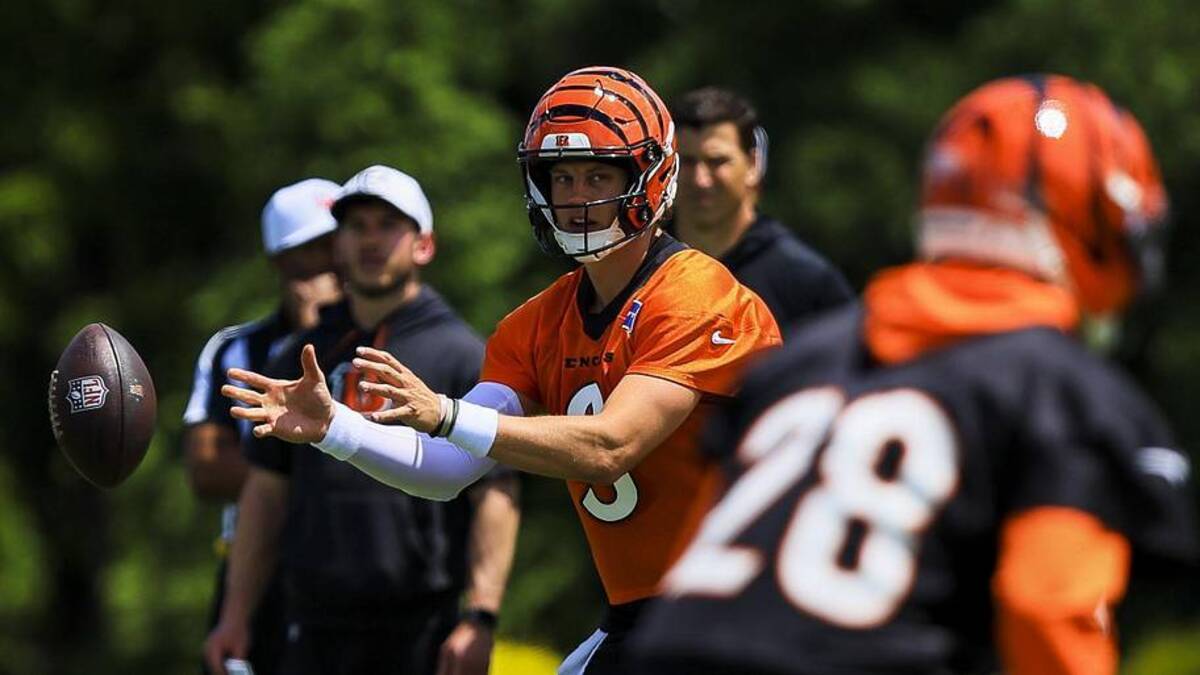  Joe Burrow has made it clear he has high hopes for this Bengals team. | Katie Stratman-Imagn Images 
