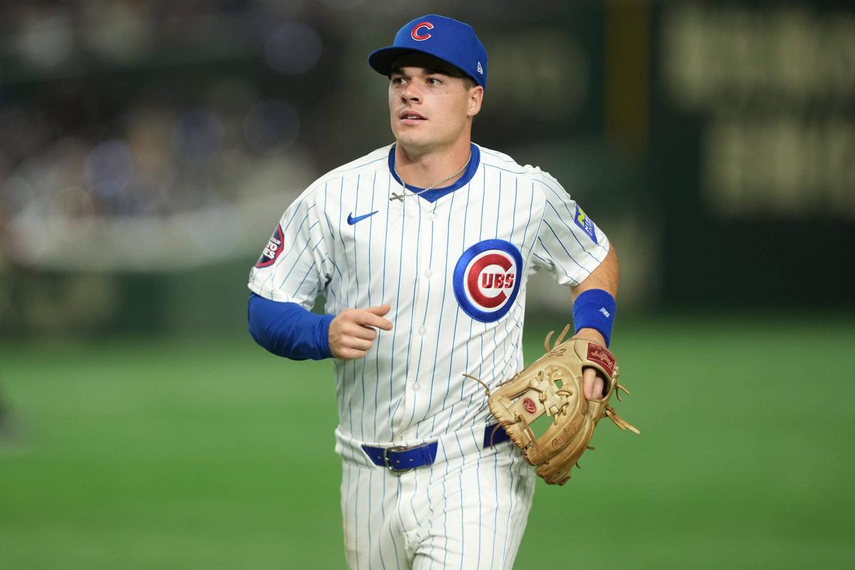  Chicago Cubs third baseman Matt Shaw Darren Yamashita-Imagn Images
