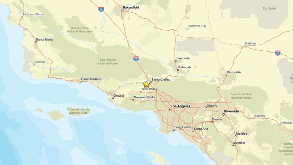 Update: Aug. 12 - 2.6 magnitude earthquake reported close to Valencia, CA 
