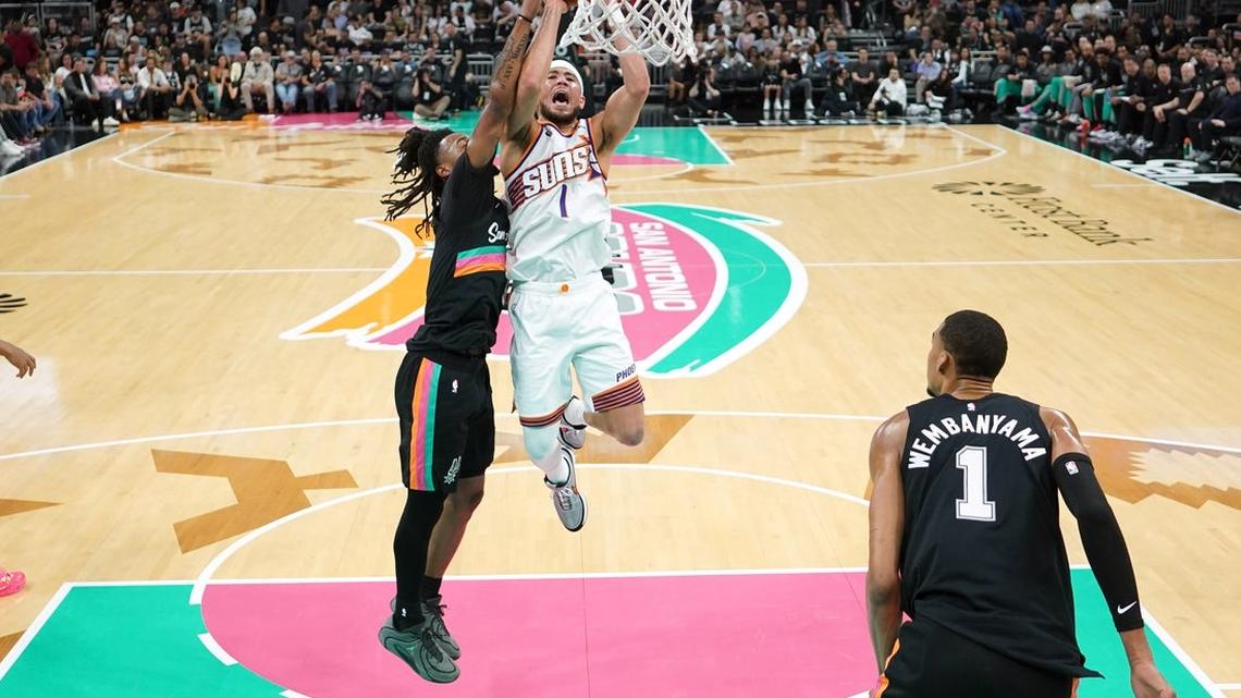 Suns All-Star G Devin Booker (hip) out at least one week 