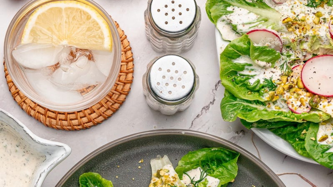 Try this crunchy little gem with coconut ranch dressing 