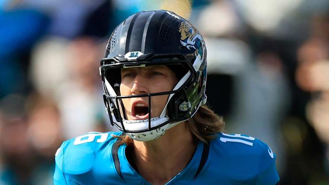  Trevor Lawrence led the Jaguars to the postseason in 2025. | Corey Perrine/Florida Times-Union / USA TODAY NETWORK via Imagn Images 
