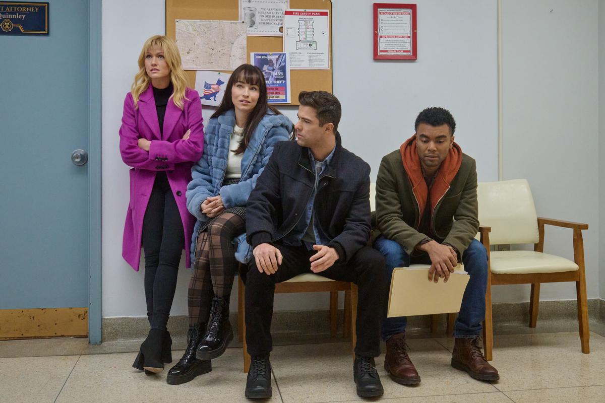 ‘True Justice: An Eye for an Eye’ cast, 2026©2025 Hallmark Media
