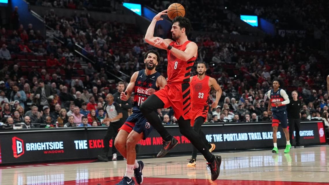 Trail Blazers overwhelm woeful Wizards 