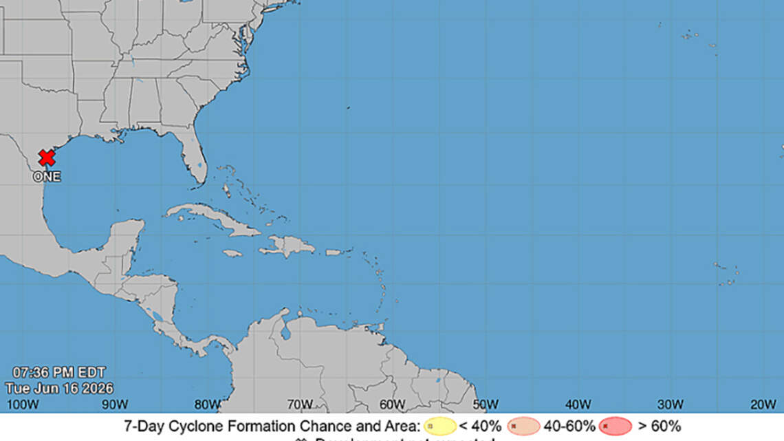 Potential tropical storm forms off Texas coast, threatening dangerous flash flooding