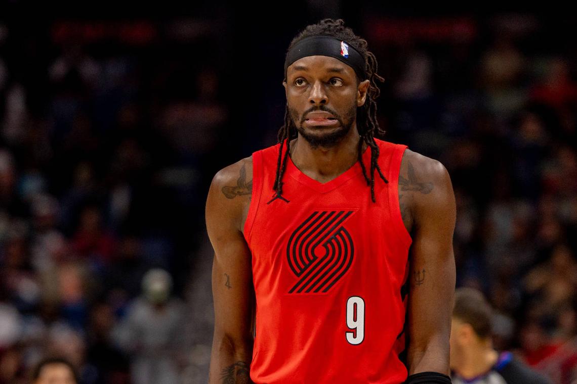  Portland Trail Blazers forward Jerami Grant (9) Stephen Lew-Imagn Images