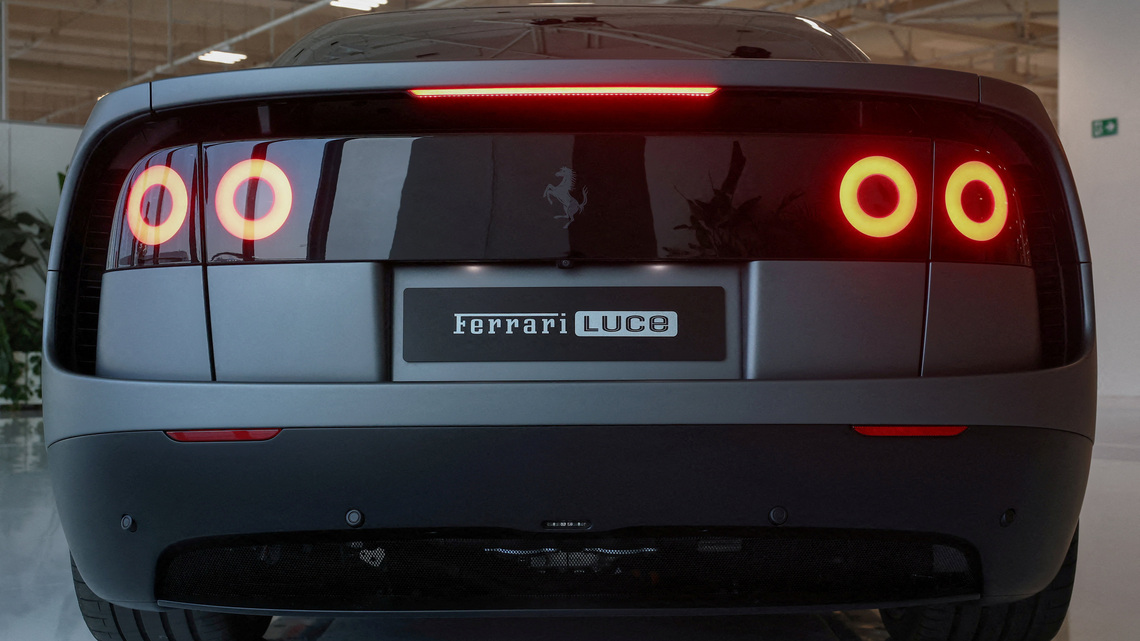 Bezos quip, Ive design shaped Ferrari's Luce EV, Elkann says