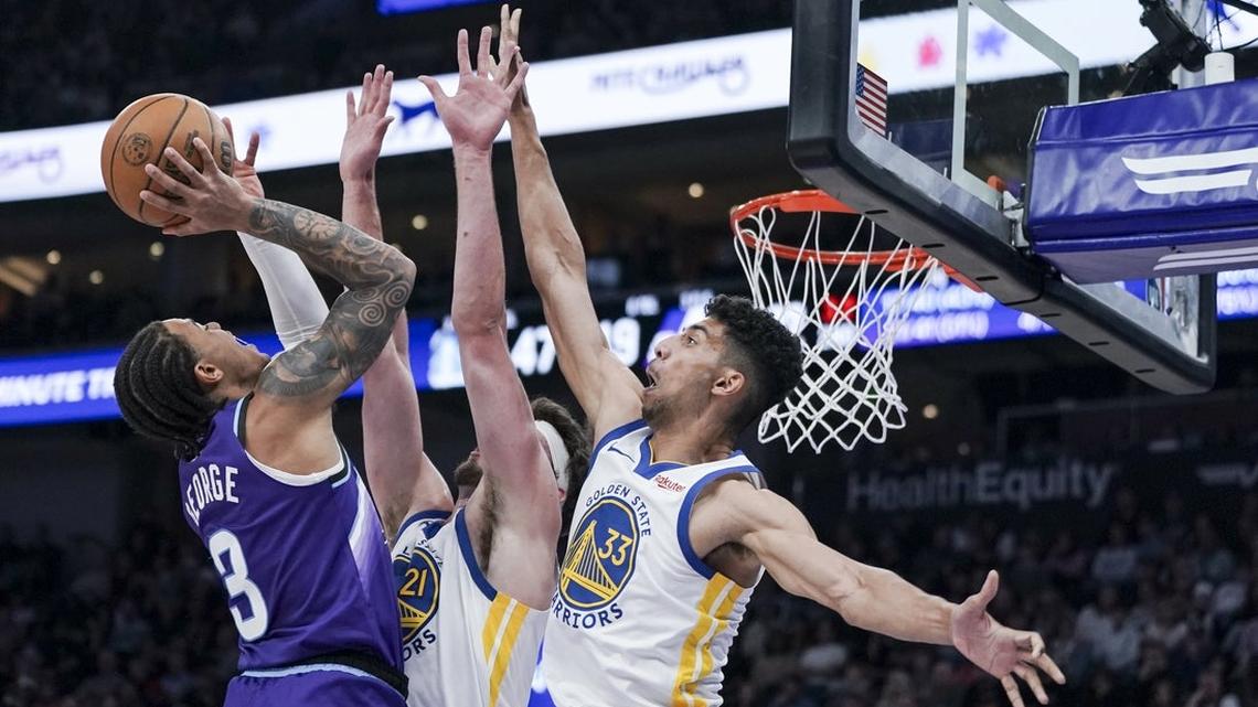 Blake Hinson's tiebreaking 3-pointer propels Jazz to win over Warriors 