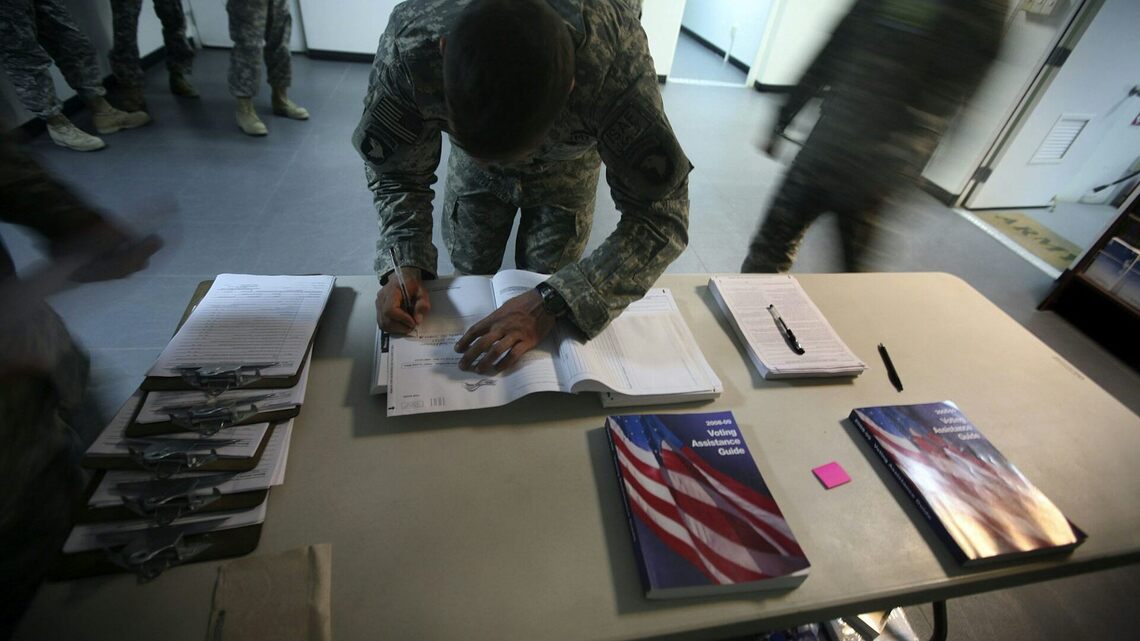 Military voters were at the heart of the Supreme Court's mail-in ballot decision 