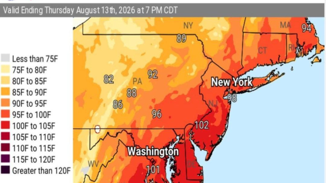 It feels like Florida in the Northeast. When will the humidity end? 